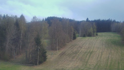 Dojezd hlavní sjezdovky