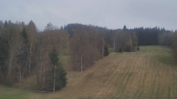 Dojezd hlavní sjezdovky