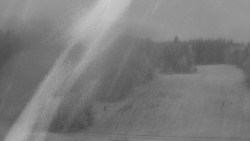 Dojezd hlavní sjezdovky