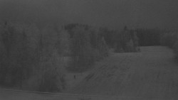 Dojezd hlavní sjezdovky