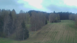 Dojezd hlavní sjezdovky