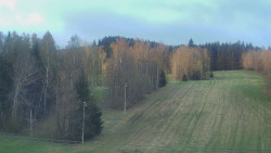 Dojezd hlavní sjezdovky