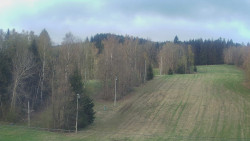 Dojezd hlavní sjezdovky