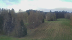 Dojezd hlavní sjezdovky