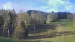 Dojezd hlavní sjezdovky