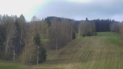 Dojezd hlavní sjezdovky