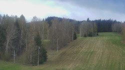 Dojezd hlavní sjezdovky