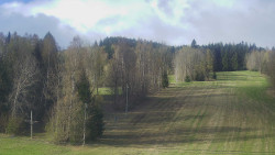 Dojezd hlavní sjezdovky