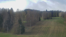 Dojezd hlavní sjezdovky