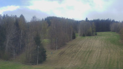 Dojezd hlavní sjezdovky