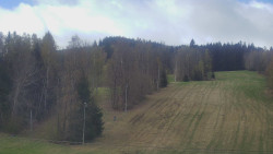 Dojezd hlavní sjezdovky