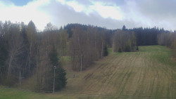 Dojezd hlavní sjezdovky