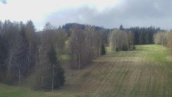 Dojezd hlavní sjezdovky