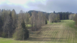 Dojezd hlavní sjezdovky