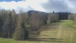 Dojezd hlavní sjezdovky