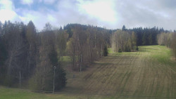 Dojezd hlavní sjezdovky