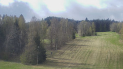 Dojezd hlavní sjezdovky