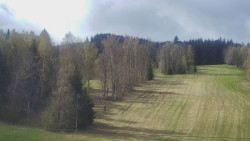 Dojezd hlavní sjezdovky