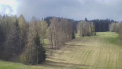 Dojezd hlavní sjezdovky