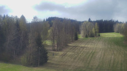 Dojezd hlavní sjezdovky