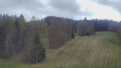 Dojezd hlavní sjezdovky