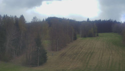 Dojezd hlavní sjezdovky