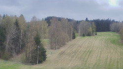 Dojezd hlavní sjezdovky