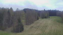 Dojezd hlavní sjezdovky