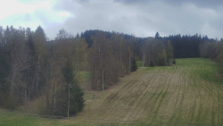 Dojezd hlavní sjezdovky