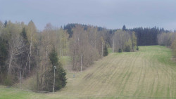 Dojezd hlavní sjezdovky