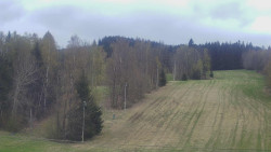 Dojezd hlavní sjezdovky