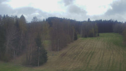 Dojezd hlavní sjezdovky