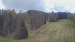 Dojezd hlavní sjezdovky