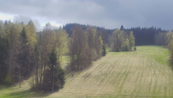 Dojezd hlavní sjezdovky