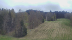 Dojezd hlavní sjezdovky