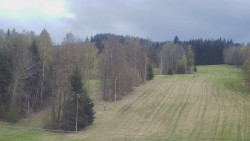 Dojezd hlavní sjezdovky