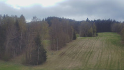 Dojezd hlavní sjezdovky