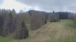 Dojezd hlavní sjezdovky