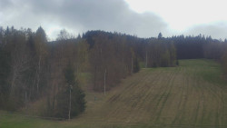 Dojezd hlavní sjezdovky