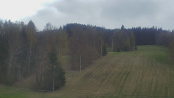 Dojezd hlavní sjezdovky