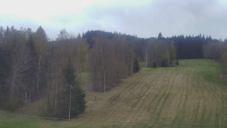 Dojezd hlavní sjezdovky