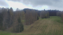 Dojezd hlavní sjezdovky