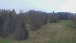 Dojezd hlavní sjezdovky