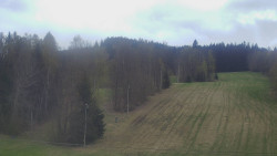 Dojezd hlavní sjezdovky