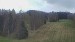 Dojezd hlavní sjezdovky