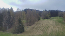 Dojezd hlavní sjezdovky