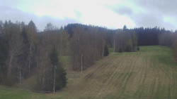 Dojezd hlavní sjezdovky