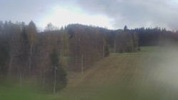 Dojezd hlavní sjezdovky