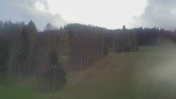 Dojezd hlavní sjezdovky