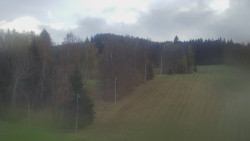 Dojezd hlavní sjezdovky